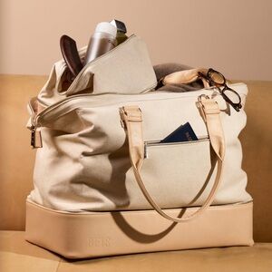 BEIS Convertible Weekender - Beige